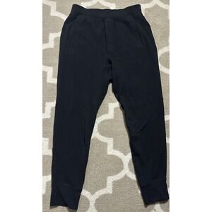 Lululemon Pants Mens Medium Black Joggers Sweatpants Drawstring Cuffed Athletic